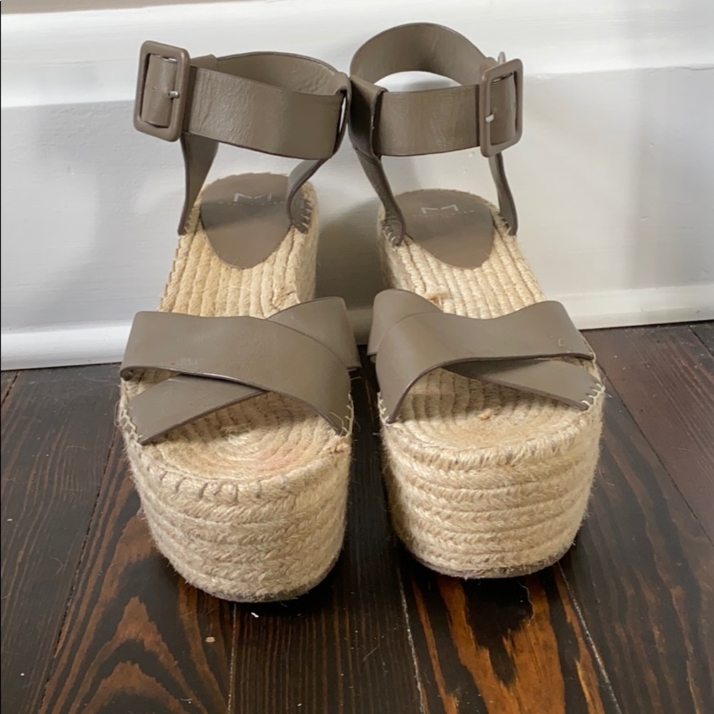Marc Fisher platform espadrilles